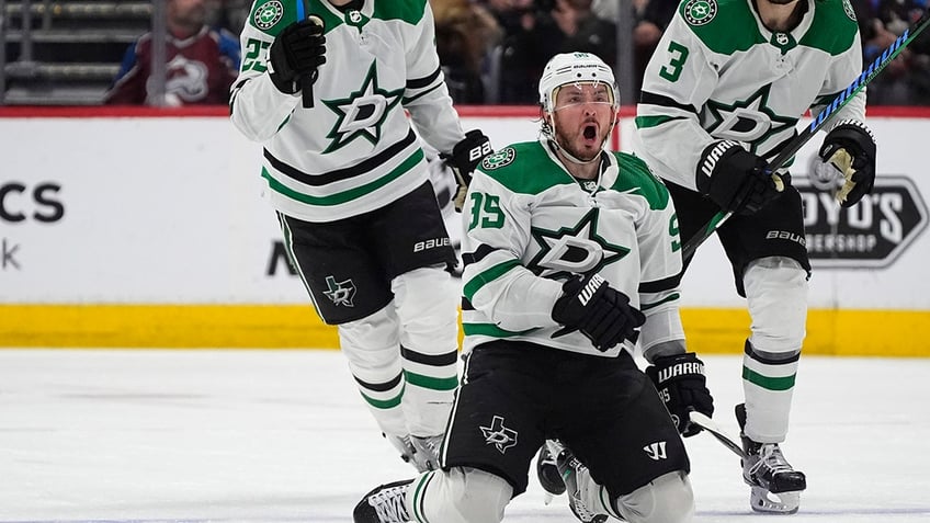 Matt Duchene celebrates