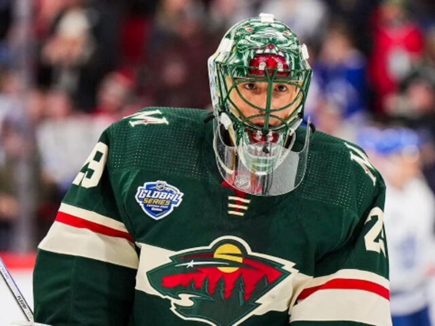 nhl bars minnesota wild goalie from wearing native american heritage mask during warmups