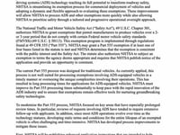 NHTSA Tweaks Robotaxi Rules To Unleash 