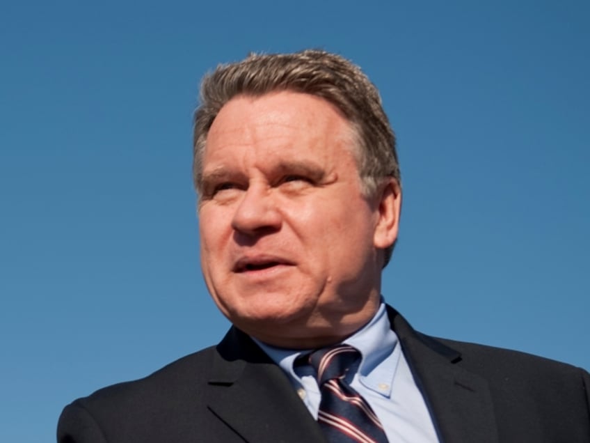 UNITED STATES - DECEMBER 19: Rep. Chris Smith, R-N.J., prepares for a news conference at the House Triangle on the Belarus Democracy Act of 2011 which would sanction Belarusian leaders who participate in human rights abuses. (Photo By Tom Williams/CQ Roll Call)