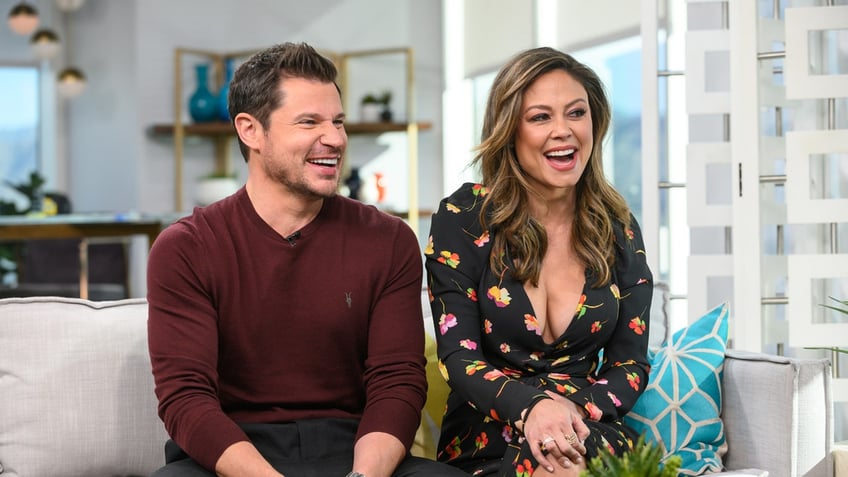 Nick and Vanessa Lachey on TV