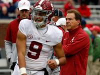 Nick Saban blames Panthers for Bryce Young's struggles: 'Did not' have talent around him