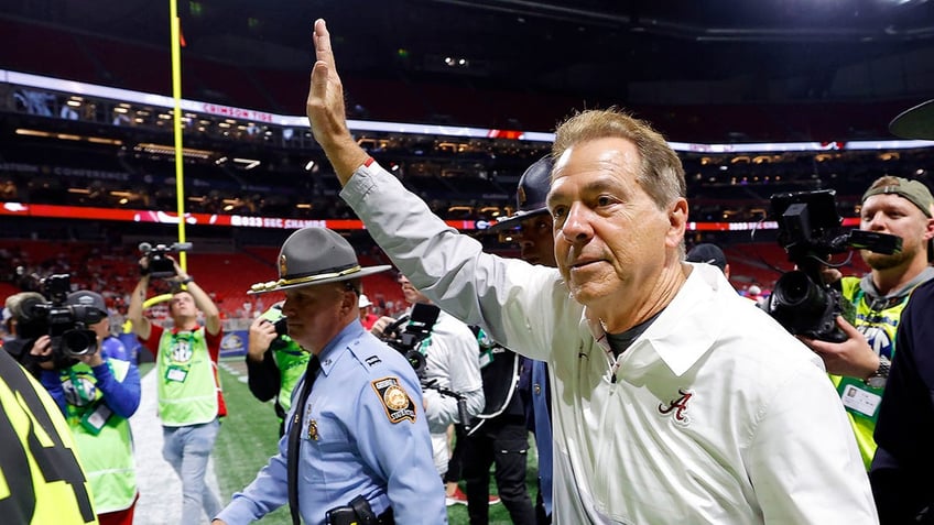 Nick Saban at SEC Championship