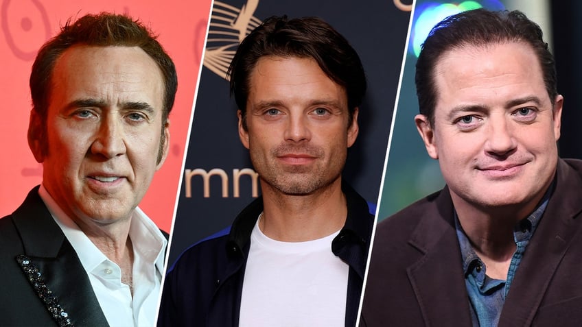 nicolas cage sebastian stan brendan fraser