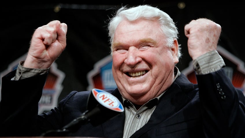 John Madden close up