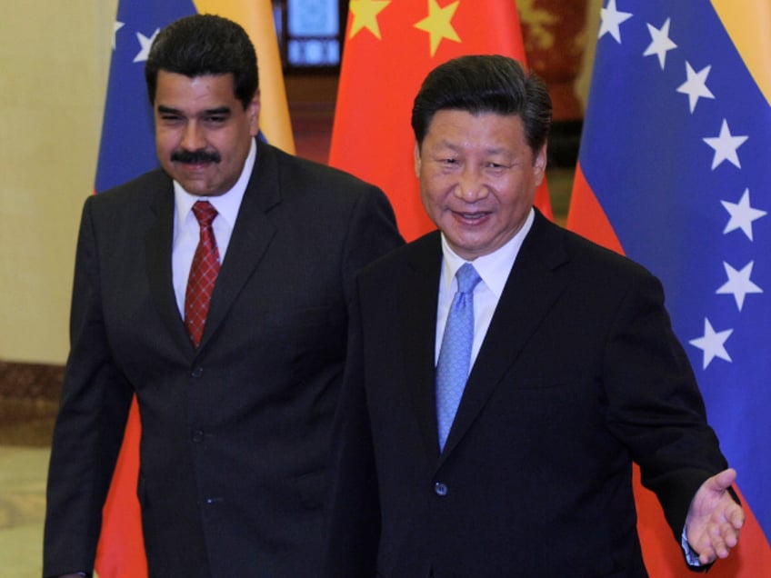 nicolas maduro visits china to seek financial aid and support to join brics