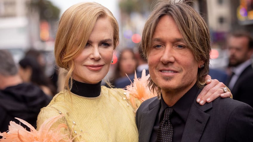 Nicole Kidman and Keith Urban at premiere