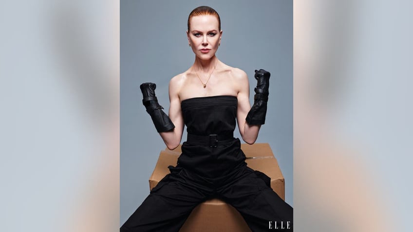 Nicole Kidman poses for a photoshoot