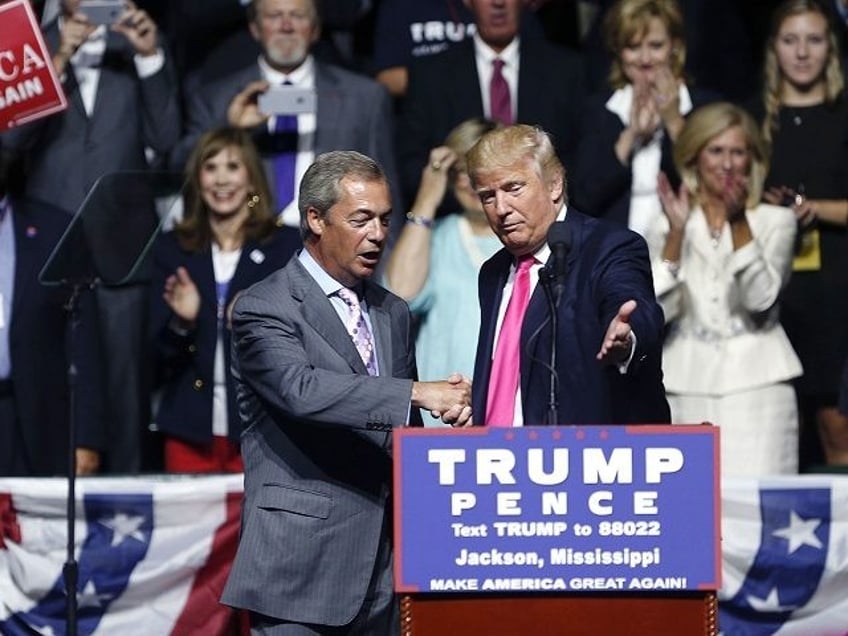 nigel farage at trump rally anything is possible when decent people stand up against the establishment