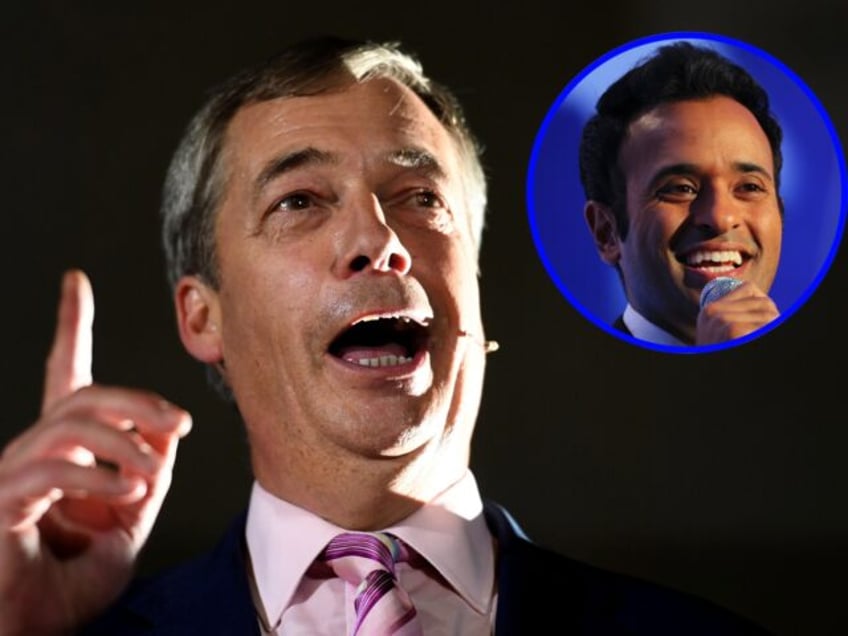 nigel farage backs vivek ramaswamy for trumps vice presidential pick