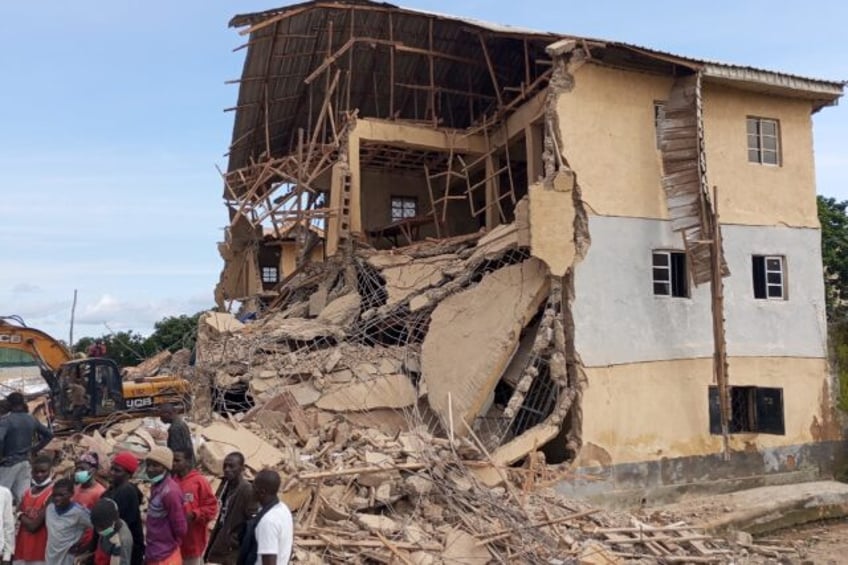 Students in Jos, Nigeria, were just starting exams when their school collapsed, killing 22