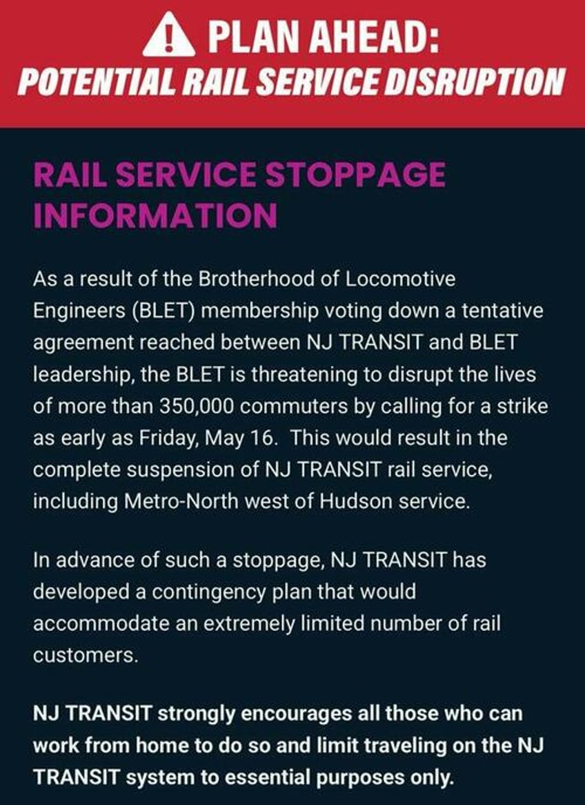 nightmare new jersey transit strike cripples rail service