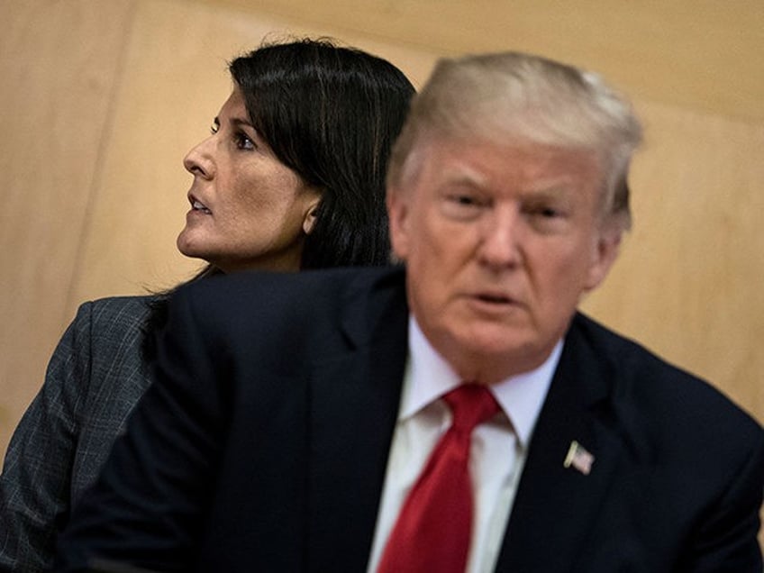 nikki haley ahead of donald trump arraignment trump didnt attack the capitol