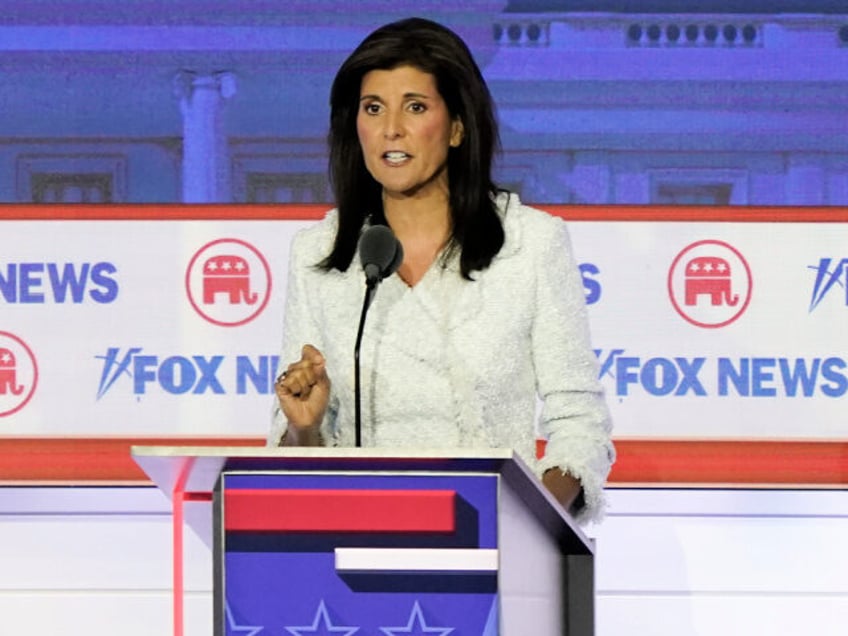 nikki haley calls out republican opponents for voting to increase spending