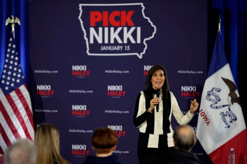 nikki haley looks for a strong showing not necessarily a win in iowa caucuses