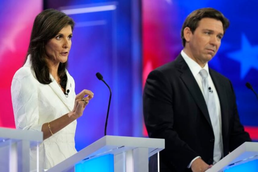 nikki haley will launch a 10m ad campaign to try to overtake ron desantis in the gop primary