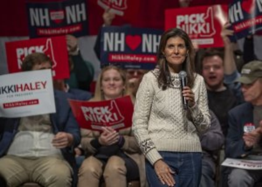 Nikki Haley wins all six votes in midnight ballot in small New Hampshire town