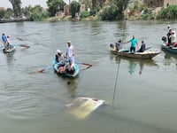 Nine child workers die in Egypt as bus plunges into the Nile