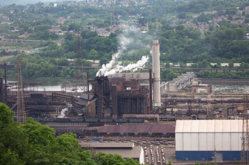 The Edgar Thomson steel plant in Braddock, Pennsylvania, which has been producing since 18