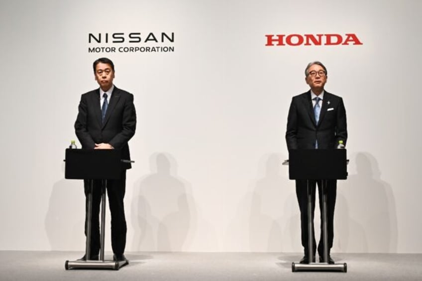 Japanese auto giants Nissan and Honda agreed to explore a strategic partnership in electri