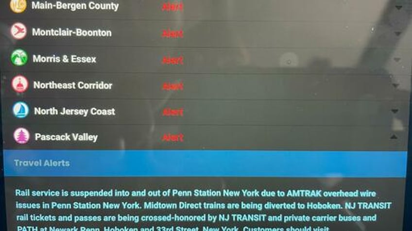 nj transit amtrak issues spark travel nightmare during rush hour 