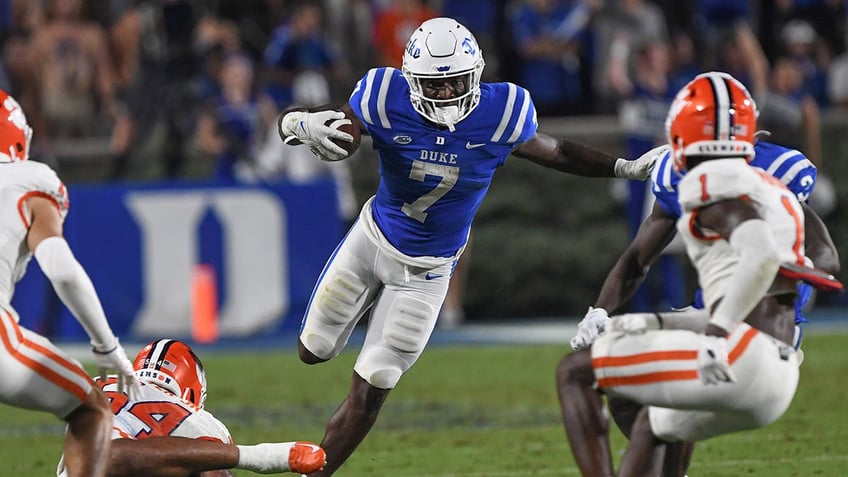 no 9 clemson upset by duke as tigers produce turnover filled dud in season opener