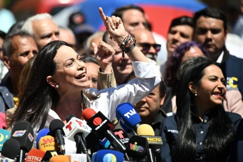 Venezuela's Supreme Court, which is loyal to President Nicolas Maduro, on Friday upheld a 15-year ban on Machado from holding public office