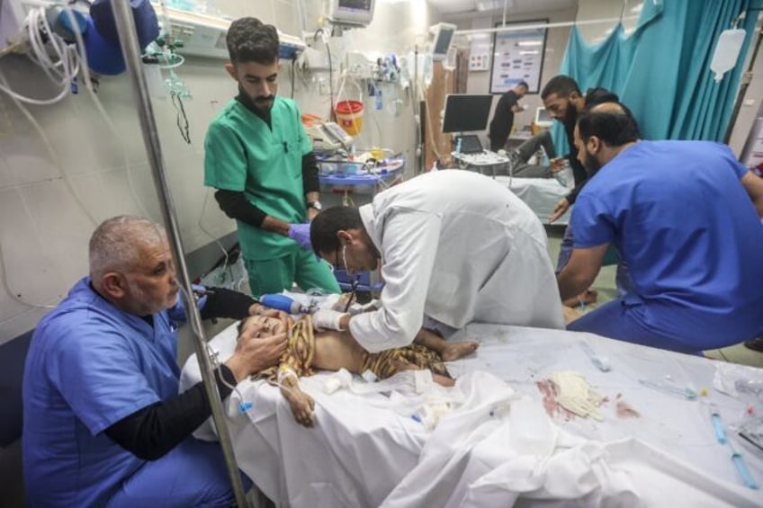 The only hospitals still functioning in the Gaza Strip are in the south of the territory