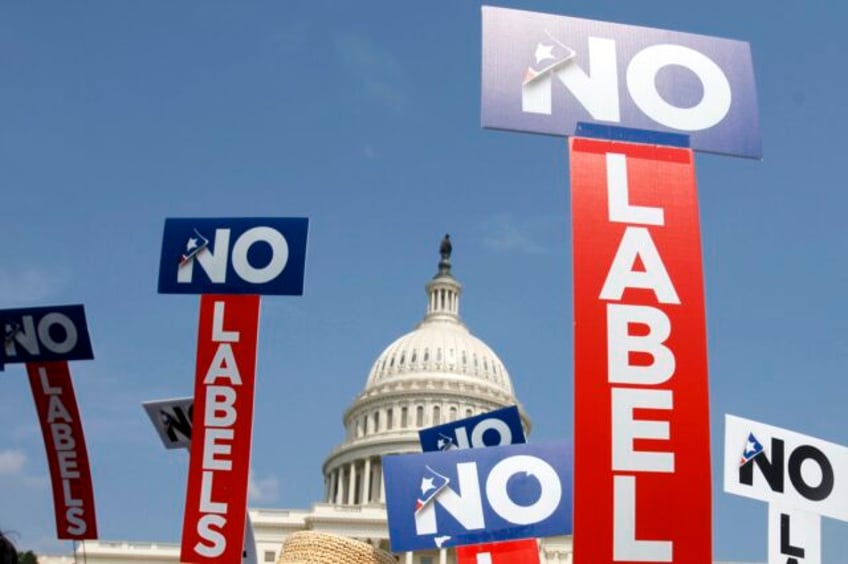 no labels sues arizona to block opponents from using the new political party to run for office