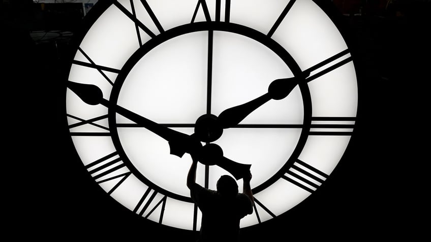 no rest for the woke you can set your daylight savings time clock by their constant demands