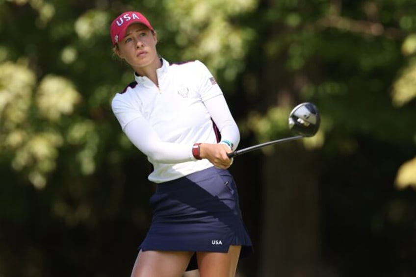 Top-ranked Nelly Korda of the United States will play in Friday morning's opening foursome