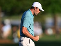 No.1 Scheffler leads by three as PGA final-round drama begins