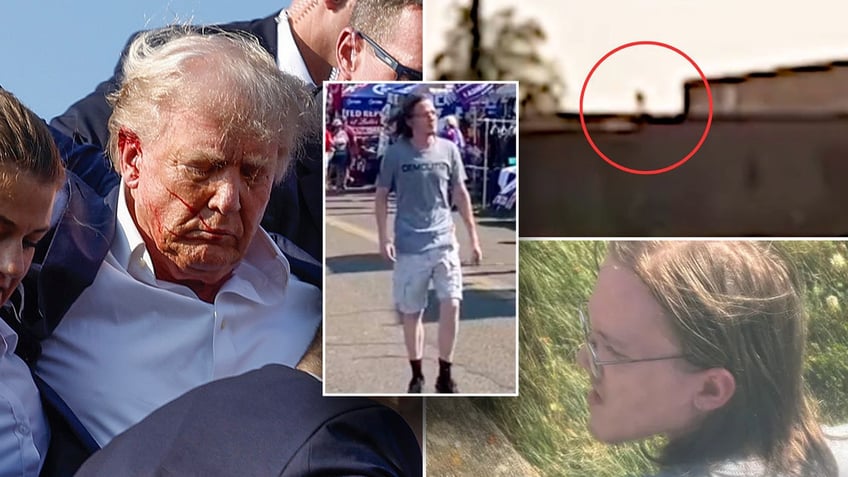 Trump after being shot, Thomas Matthew Crooks