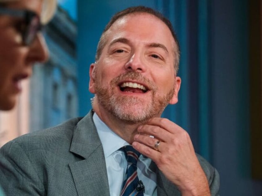 MEET THE PRESS -- Pictured: Moderator Chuck Todd appears on “Meet the Press” in Washin