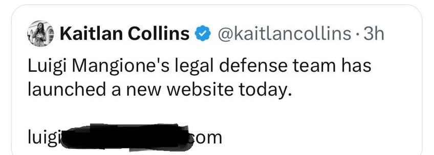 nolte cnns kaitlan collins promotes luigi mangione defense fund