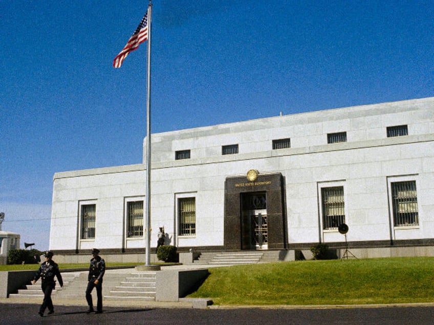 Fort Knox in Kentucky in 1974 (AP photo)