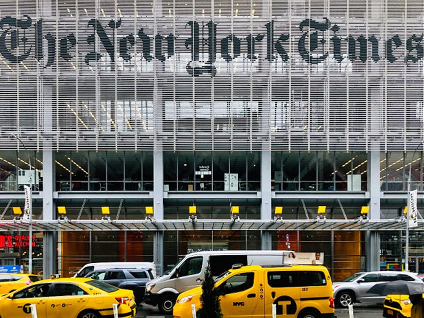 offices of New York Times, New York City