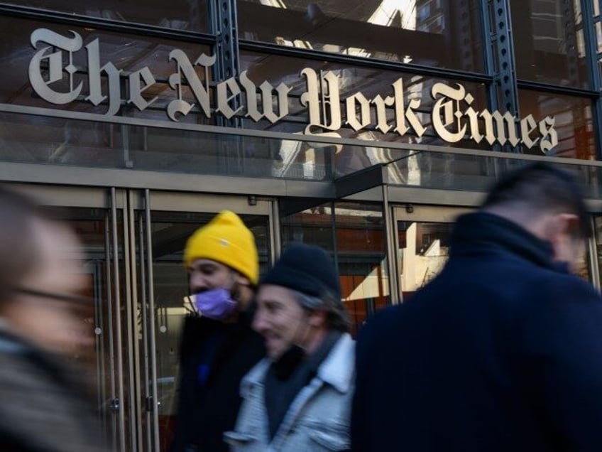 The New York Times Building in New York City on February 1, 2022. - The New York Times ann