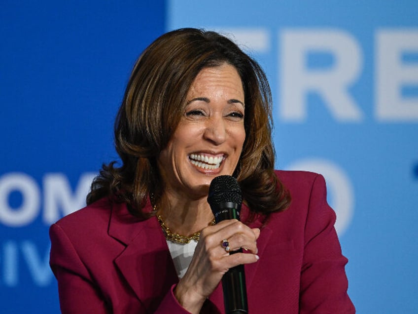 CHARLOTTE, USA - JUNE 12: Vice President Kamala Harris visits JC Smith University to parti