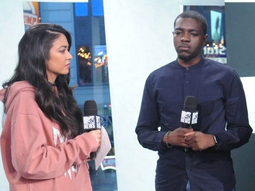 NEW YORK, NY - NOVEMBER 8: (L-R) MTV News Correspondent Gaby Wilson, NAACP Youth Director