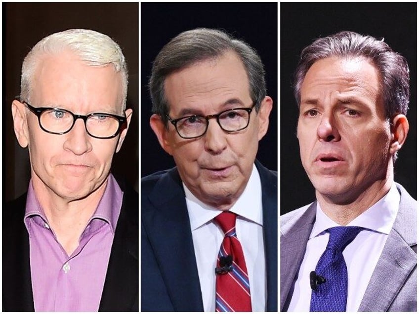 Anderson Cooper, Chris Wallace, Jake Tapper CNN