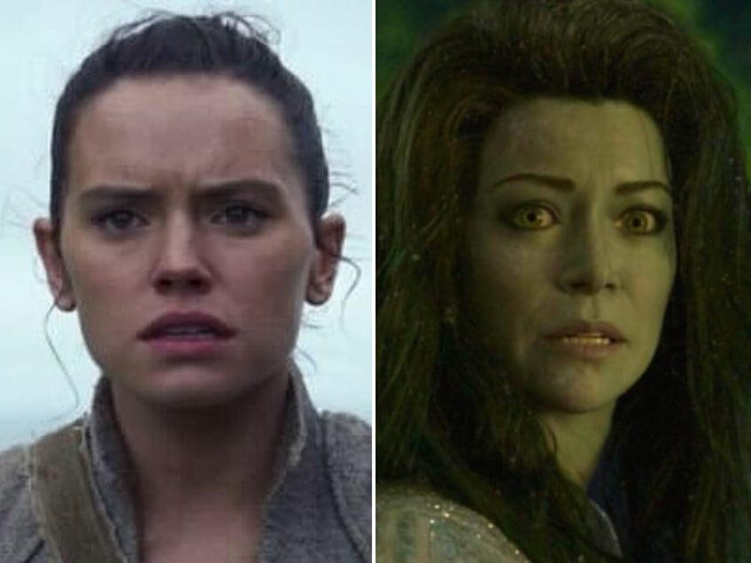 Rey Skywalker and She-Hulk