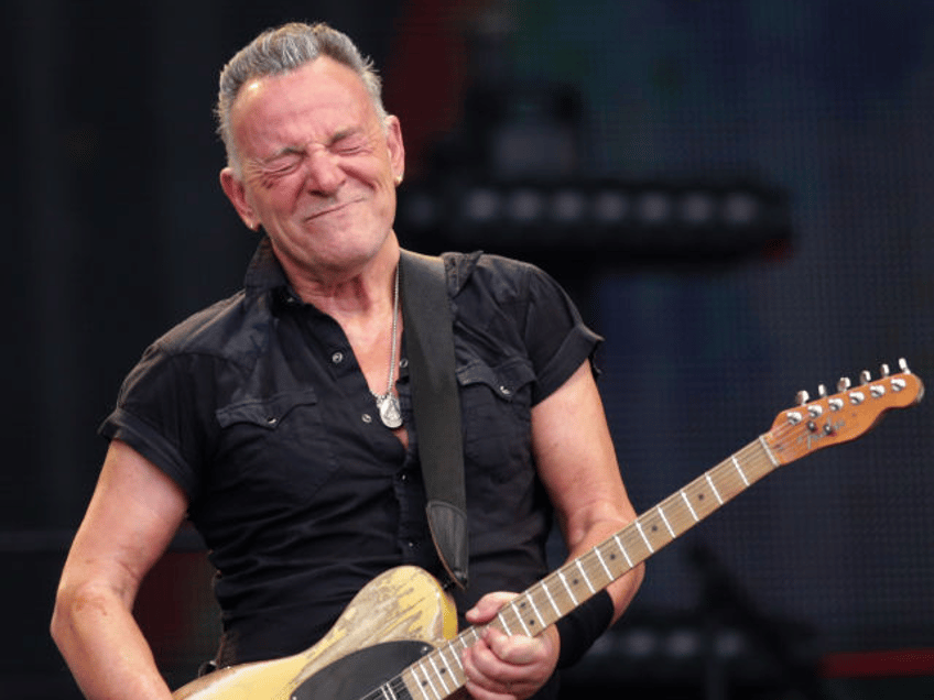 MUNICH, GERMANY - JULY 23: Bruce Springsteen and the E Street Band perform live at Olympia