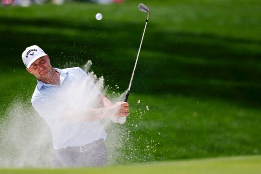 Sweden's Alex Noren fired a five-under par 66 to stand second entering the final round of