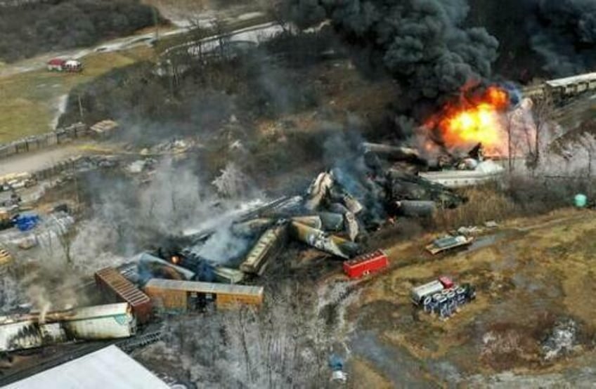 norfolk southern to pay 600 million to east palestine over toxic train derailment