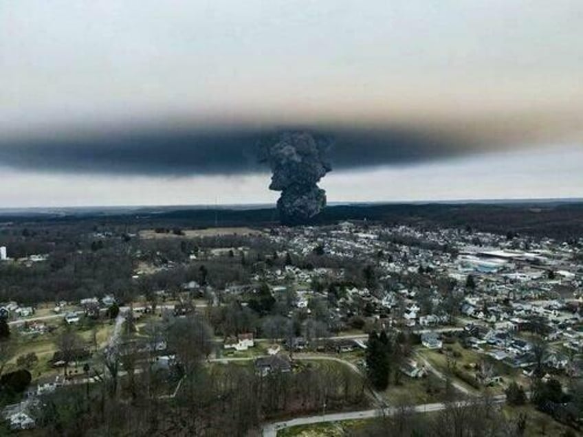 norfolk southern to pay 600 million to east palestine over toxic train derailment