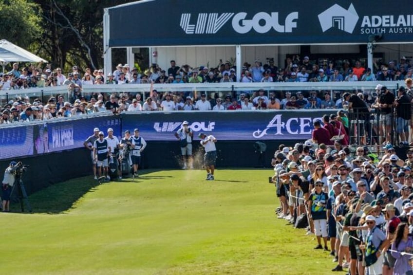 Fans flocked to LIV Golf in Adelaide last year