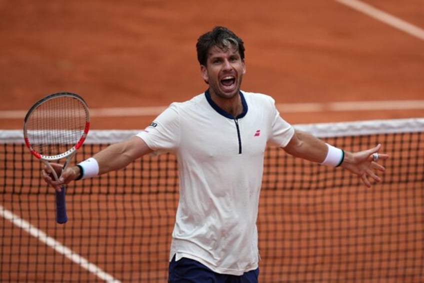 Britain's Cameron Norrie needed five sets to get past 11th seed Daniil Medvedev of Russia