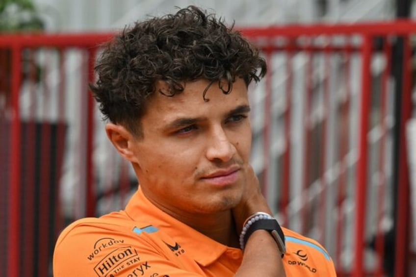 McLaren's British driver Lando Norris is hunting down Red Bull's triple world champion at