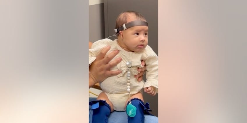 north carolina baby hears her fathers voice for the first time immediately bursts into tears